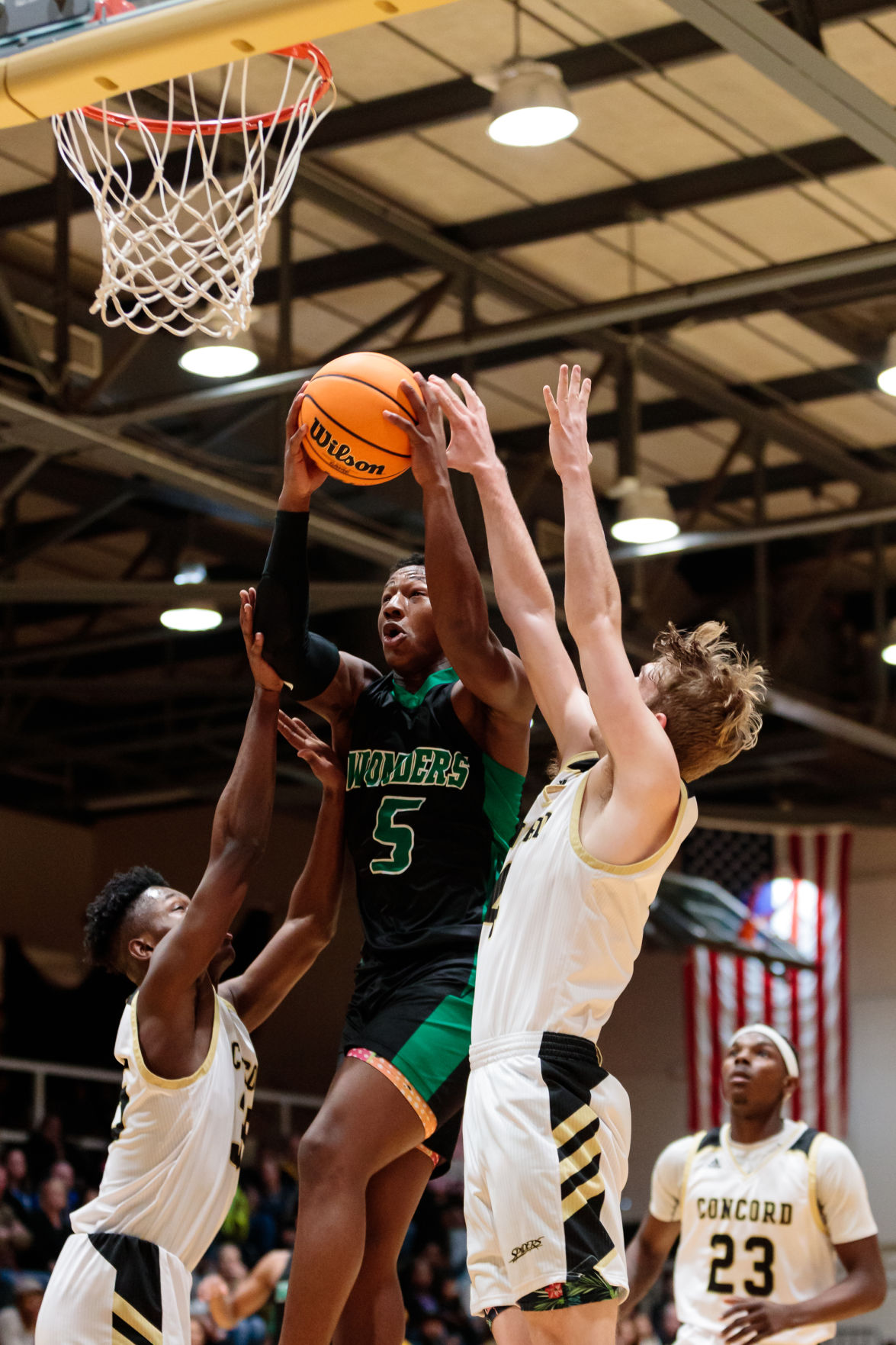 The Concord Spiders host the A.L. Brown Wonders in a South Piedmont Class 3A matchup.